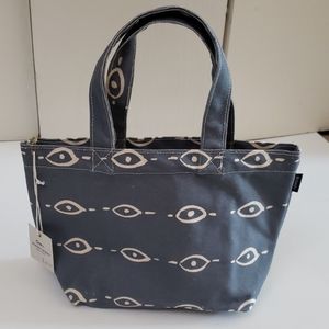 Mini tote Made in USA canvas handbag